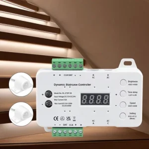 16 Stair Light Strip Motion Sensor Switch LED Strip House Step Stairs Lighting